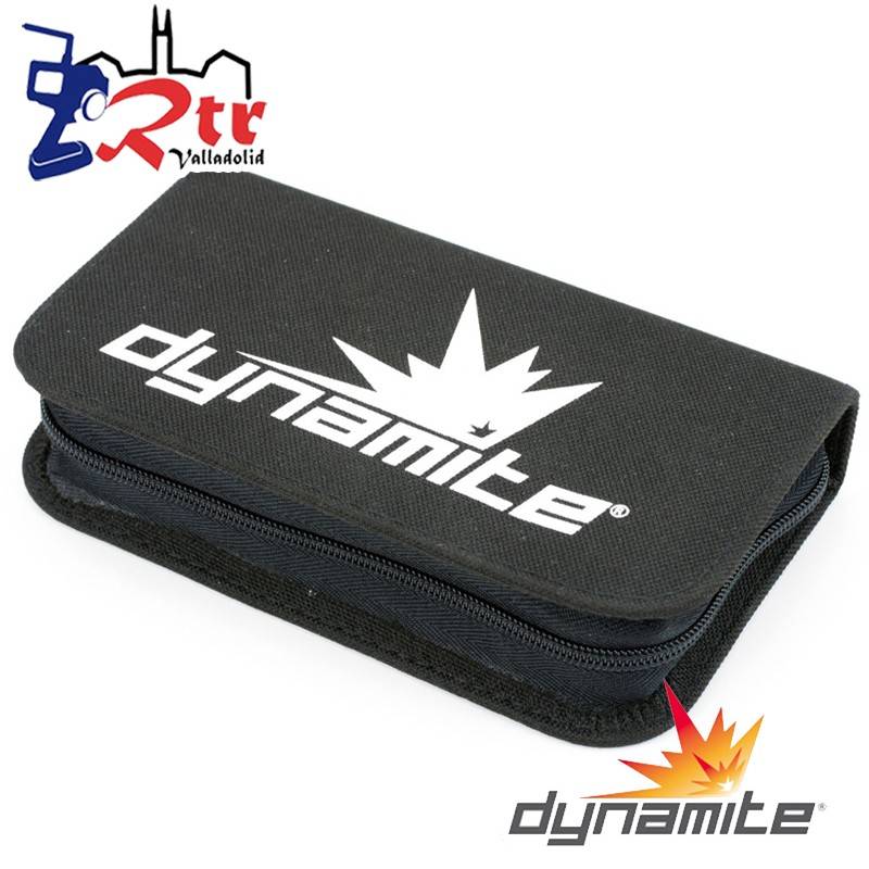 Set D'outils Dynamite Pour RC – Trousse Zippée Compacte, Compatible 1/8 Et 1/18, Métrique Ou US – DYN2835