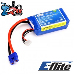 1350mah 3s 11.1v 30c lipo  13awg ec3