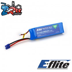 2800 mah  4s 14.8v 30c lipo 12awg ec3