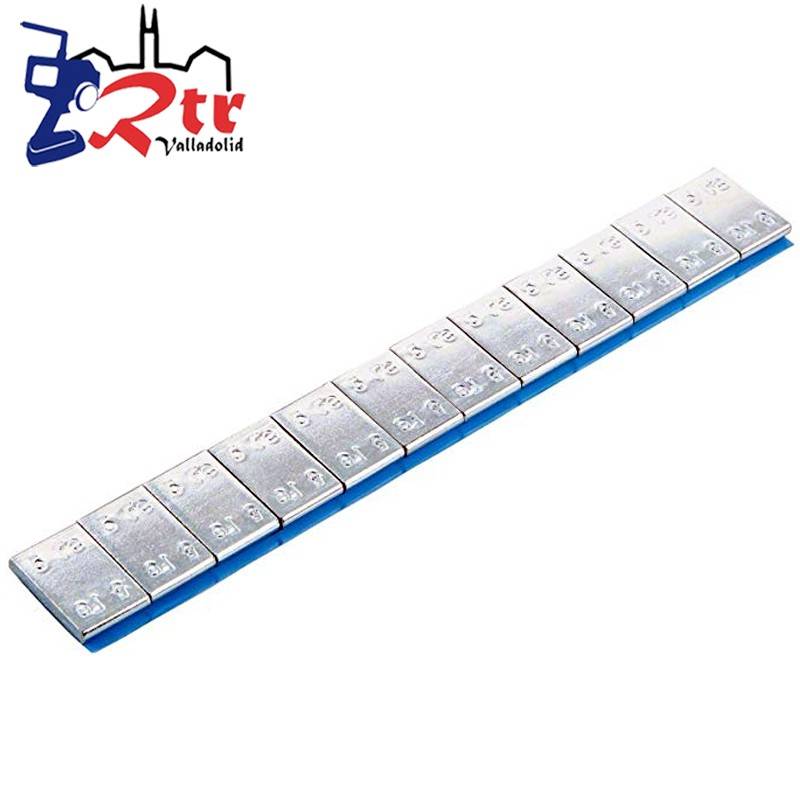 Plomos para llantas 60Gr 12x5Gr adhesivos