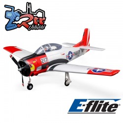 Avión E-flite T-28 Trojan 1.2m BNF Basic with Smart