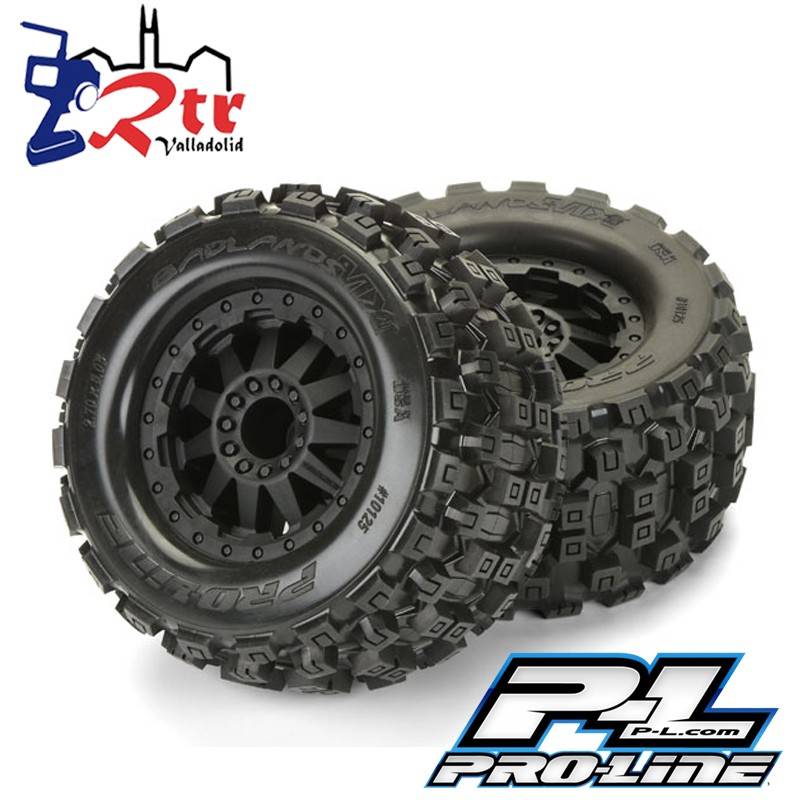 Ruedas Proline 2.8" Monster 1/10 Badlands MX28 12mm PRO1012515