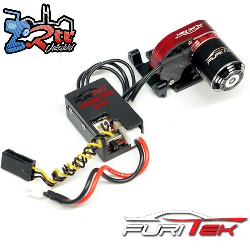 Combo Furitek Stinger Brushless 50A 3450KV 1/24 para Crawler 3S Bluetooth