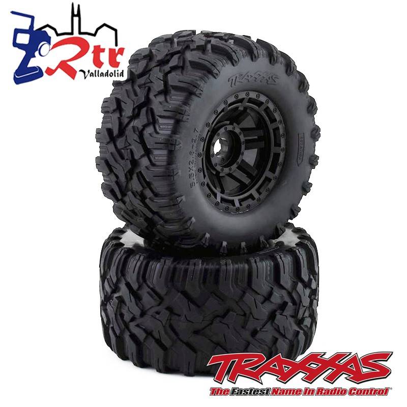 Ruedas Maxx All Terrain 17mm Traxxas Negras TRA8972