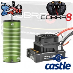 Combo Castle COBRA-6 Sensored-Sensorless 2-8S con motor 1520-1650KV