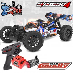 Buggy Team Corally 1/8 SYNCRO-4 4Wd Brushless Naranja