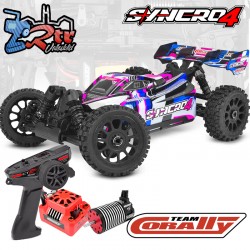 Buggy Team Corally 1/8 SYNCRO-4 4Wd Brushless Rosa