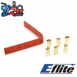 E-flite Connector: Gold Bullet Set  6.5mm (3)