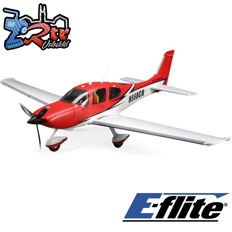 Avión E-flite Cirrus SR22T 1.5m BNF Basic with Smart  AS3X and SAFE Select