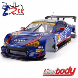 Carrocería KILLERBODY Subaru BRZ R&D Sport 1/10 Pintada 195mm Azul