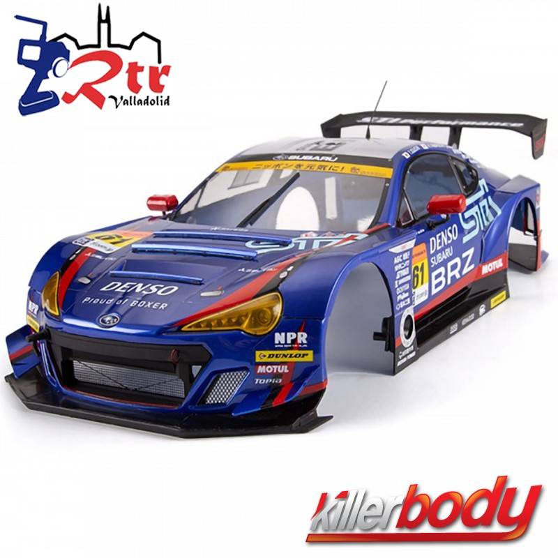 Carrocería KILLERBODY Subaru BRZ R&D Sport 1/10 Pintada 195mm Azul