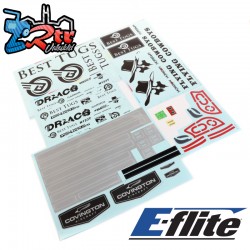 E-flite Decal Sheet: DRACO 2.0m