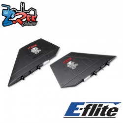 Fin Set  Black: SR-71 Twin 40mm EDF