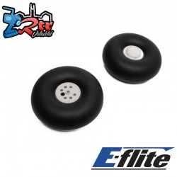 E-flite Inflatable Rubber Tire Set: Super Timber 1.7m