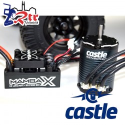 Castle Mamba X Crawler Edition Waterproft 25.2V 1900Kv Sensores Combo
