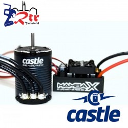 Castle Mamba X Crawler Edition Waterproft 25.2V 1900Kv Sensores Combo