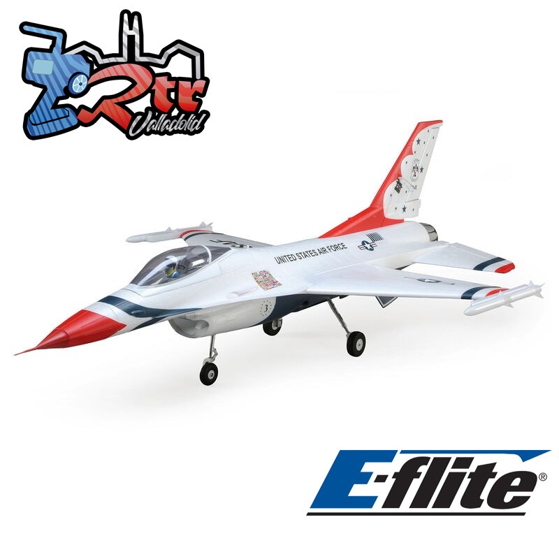 Axión F-16 Thunderbirds 70mm EDF Jet BNF Basic with AS3X and SAFE Select