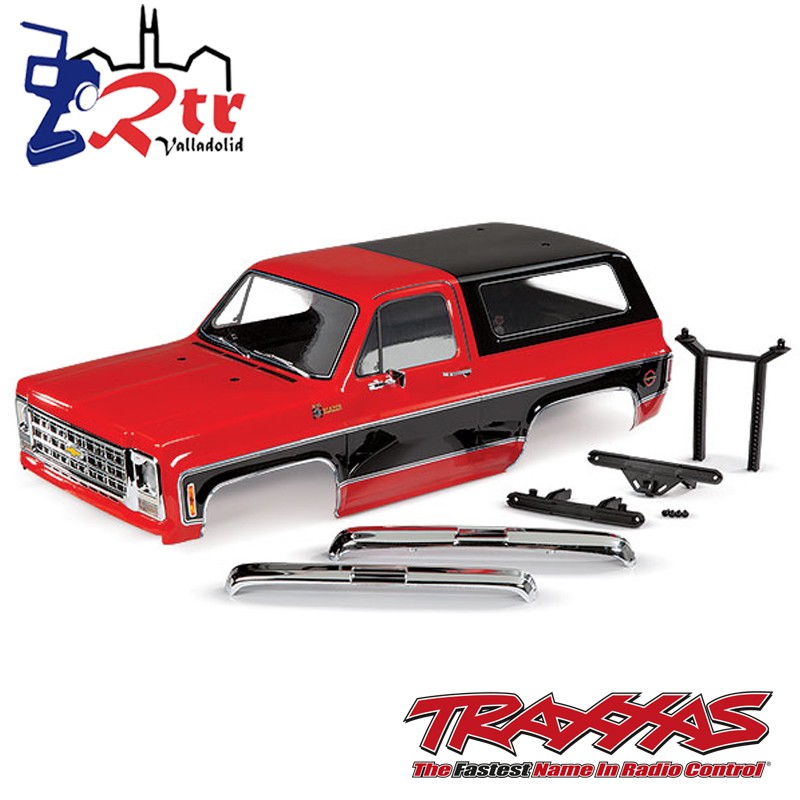 Cuerpo Completo Chevrolet Blazer 1979 Rojo Traxxas TRX-4 TRA8130R