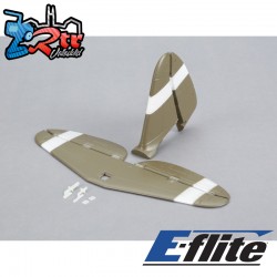Tail Set with Accessories: UMX P-47 BL