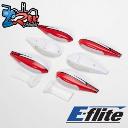 E-flite Wheel Pants Set  Red: SR22T 1.5m