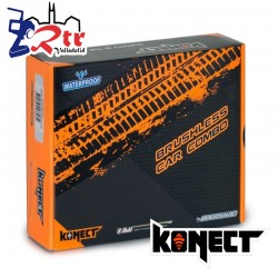 Brushless Waterproft 1/10 50A Motor 3652SL/4600Kv + Tarjeta Programadora Combo