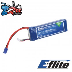 11.1V 3200mAh 3S 30C LiPo Battery: EC3
