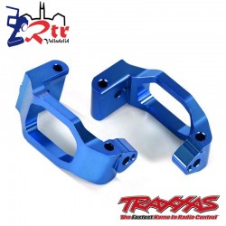 Bloques de ruedas, izquierda y derecha Aluminio Azul Traxxas TRA8932X