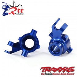 Bloques de dirección, izquierda y derecha Aluminio Azul Traxxas TRA8937X