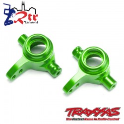 Bloques de dirección, izquierda y derecha Aluminio Verde Traxxas TRA8937G