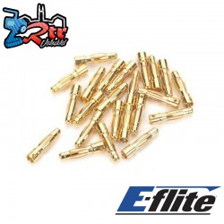 Connector: Gold Bullet Male  4mm (30)