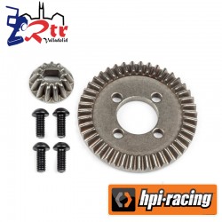 Corona y piñón diferencial 43/13T HPI-116870