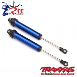 Amortiguadores GTR 160mm aluminio Azul  Traxxas TRA8461X