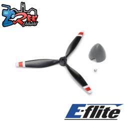 E-flite Prop CCW with Spinner: Micro OV-10 Bronco