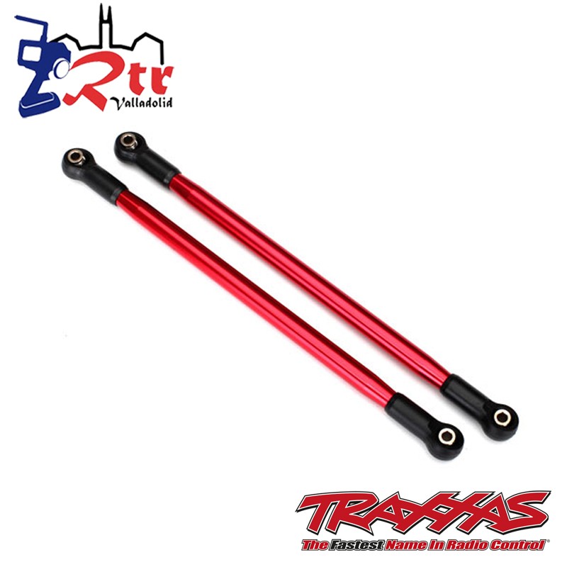 Enlaces de suspension 10x206mm traseros superiores Rojos Traxxas UDR TRA8542R