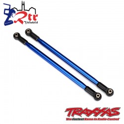 Enlaces de suspension 10x206mm traseros superiores Azul Traxxas UDR TRA8542X