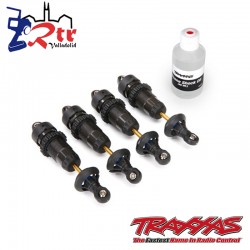 Amortiguadores GTR Aluminio Oscuro Ensamblados sin resortes 4 Und TRA5460X