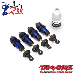 Amortiguadores GTR Aluminio Azul Ensamblados sin resortes 4 Und TRA5460A