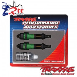 Amortiguadores GTR Largos Verdes Anodizado TRA7461G