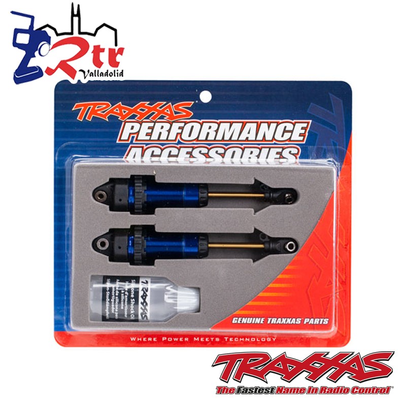 Amortiguadores GTR xx-Largos Azul Anodizado TRA7462