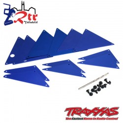 Paneles interiores Aluminio Azul chasis tubular Traxxas UDR TRA8434X
