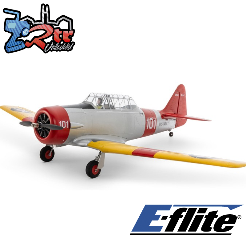 Avión Eflite SNJ-5-AT-6 Texan 1.5m BNF Basic with AS3X+ and SAFE Select