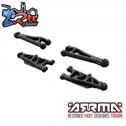ARRMA Front Suspension Arm Set Type F: GROM
