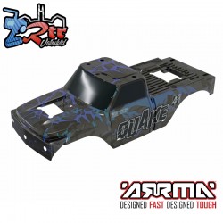 ARRMA QUAKE 4S Brushless Clipless Painted Decalled...
