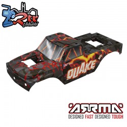 ARRMA 1-8 QUAKE 4S Brushless Clipless Painted Decaled...