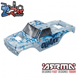 ARRMA 1-8 QUAKE 4S Brushless Clipless Painted Decaled...