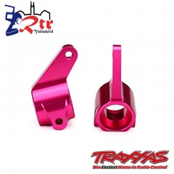 Bloques de dirección Aluminio Rosados Traxxas TRA3636P