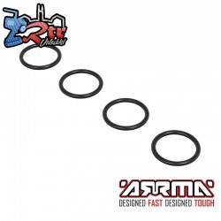 ARRMA O-Ring Set  Rubber  15.4x1.75mm (4pcs)