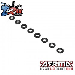 ARRMA O-Ring Set  Rubber  3.95x2.1mm (8pcs)