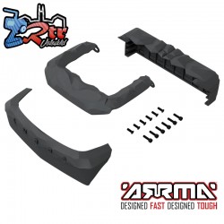 ARRMA Body Protector Set (3pcs)  Gunmetal