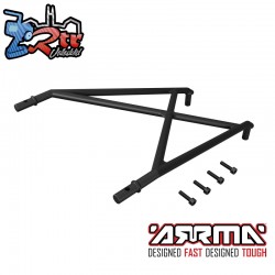 ARRMA Body Roll Cage  Monster Truck  Black: QUAKE